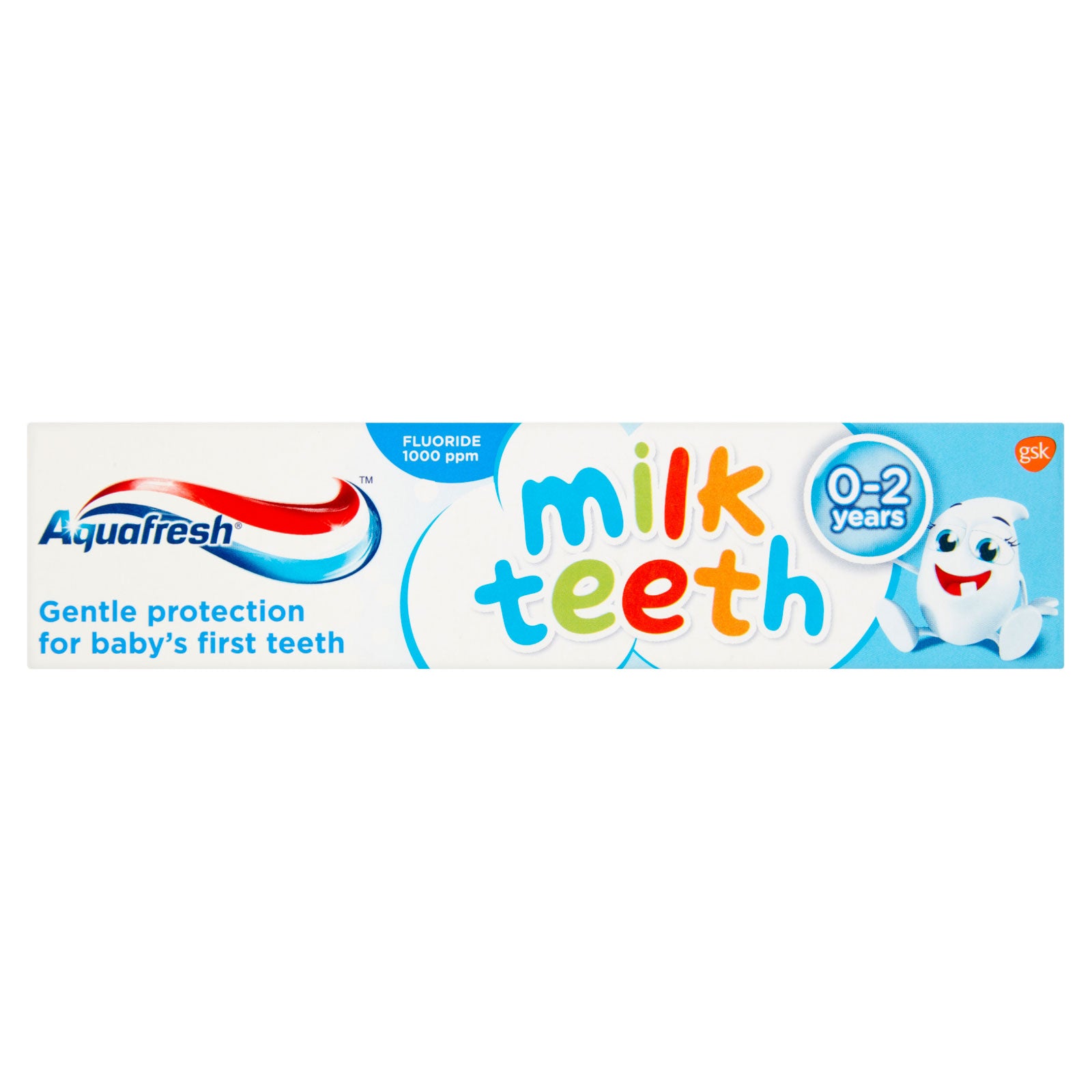 Aquafresh Milk Teeth 0-2 years Toothpaste 50ml | High Quality Tissue Product Online - Product Image Aquafresh Milk Teeth 0-2 years Toothpaste 50ml | High Quality Tissue Product Online - Product Image